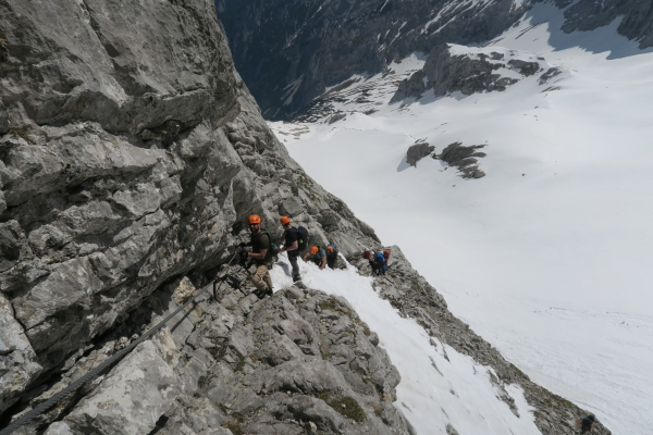 Alpine Verhältnisse an Zugspitze und Alpspitze - Alpine Verhältnisse an Zugspitze und Alpspitze