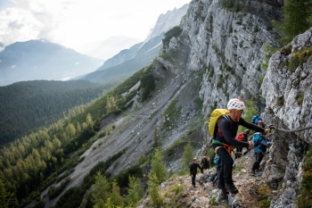 Ascent of the Zugspitze via the Wiener Neustädter Hütte