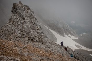 Ascent of the Zugspitze via the Wiener Neustädter Hütte