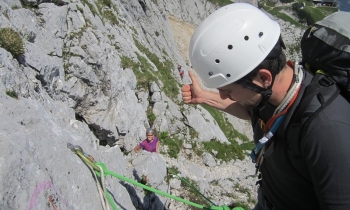 Alpinkletterkurs für Einsteiger an der Alpspitze (3 Tage)