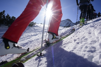 ski touring weekend for beginners