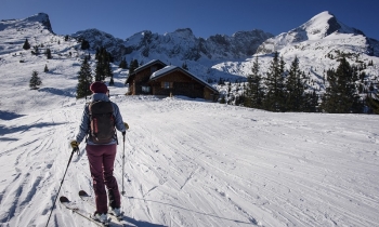 Ski touring weekend for beginners at the...