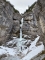 Ice climbing at the Notkarspitze Rechtes Ypsilon