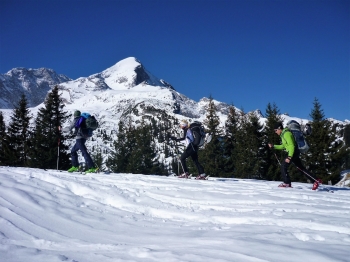 Guided Ski Touring to the top of the Alpspitz (1 day)