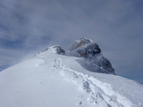 winter ascent of the Jubiläumsgrat (1-2 days)