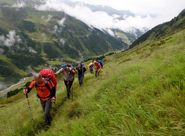 Alpenüberquerung von Garmisch nach Meran inkl. Gepäcktransport