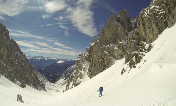 Skitour Grünsteinumfahrung in Tirol