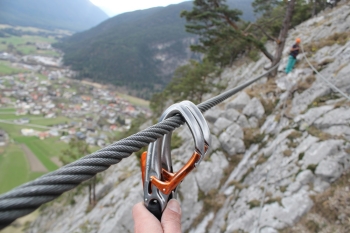 Schnupperklettern und Klettersteig für Einsteiger bei Nassereith