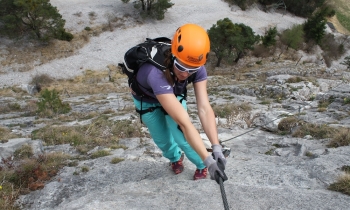 Schnupperklettern und Leite Klettersteig bei Nassereith