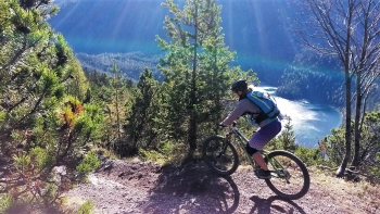 Guided mountainbiketour - Blindseetrail at the Grubigstein