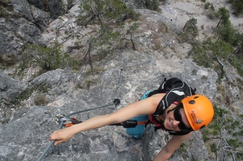 Geierwand-Klettersteig für Einsteiger und Genießer