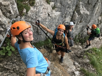 Tegelberg-Klettersteig im Allgäu