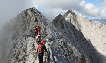 Innsbrucker Klettersteig - alpine Gipfelralley über...