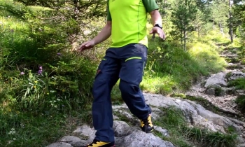 Mountain hiking course: Improvement of surefootedness