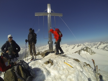 private guided tour onto the Wildspitze