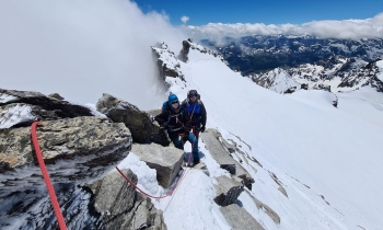 High alpine tour - my first 4000 meter peak
