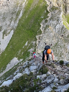 Klettersteigführung über den Mittenwalder...