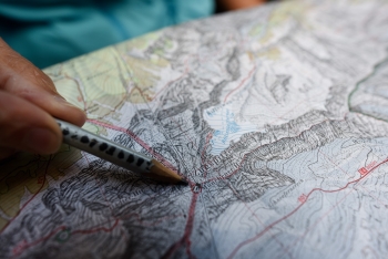 Weiterbildung für Bergwanderführer - Intensivlehrgang: Orientierung im Gebirge mit Karte und Kompass
