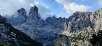 Alps crossing from Merano to Lake Molveno