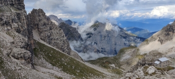 Alps crossing from Merano to Lake Molveno