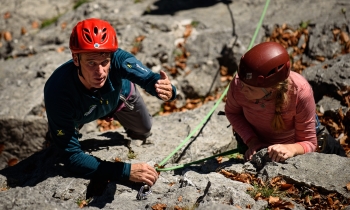 Intensiv-Kletterkurs am Fels für Einsteiger vom 11.05 - 12.05.2024