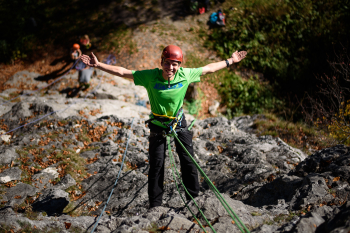 Intensiv-Kletterkurs am Fels für Einsteiger vom 10.08 - 11.08.2024