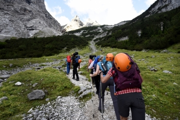 Bergwanderung auf die Zugspitze durch das Wettersteingebirge vom 07.07 - 10.07.2024