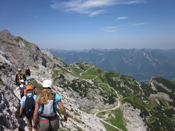 Klettersteigführung auf die Alpspitze am Samstag, 08.06.2024