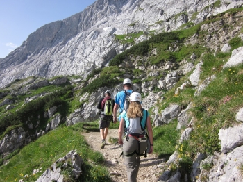 Guided via ferrata tour onto the Alpspitze (2628m) Mittwoch, 19.06.2024