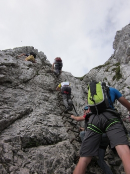 Guided via ferrata tour onto the Alpspitze (2628m) Samstag, 22.06.2024