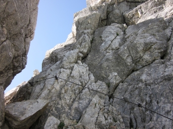 Klettersteigführung auf die Alpspitze am Samstag, 06.07.2024