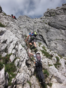 Klettersteigführung auf die Alpspitze am Samstag, 20.07.2024