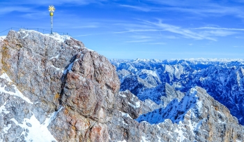 Schneeschuhwanderung auf der Zugspitze am 30.03.2025