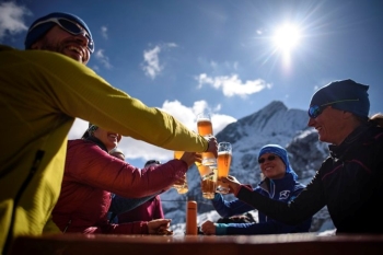 Winter ascent of the Alpspitze