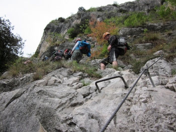 Klettersteigwoche am sonnigen Gardasee vom 04.10 - 07.10.2026