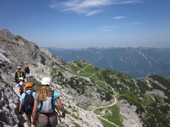 Klettersteigführung auf die Alpspitze am 26.09.2026