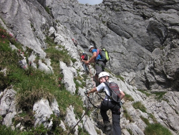 Klettersteigführung auf die Alpspitze am 26.09.2026