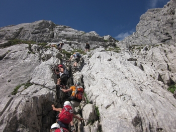 Klettersteigführung auf die Alpspitze am 10.10.2026