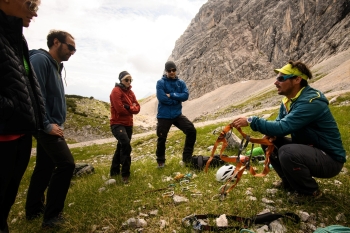 Exciting via ferrata tour for beginners on the Bernadeinkopf  19.09.2026
